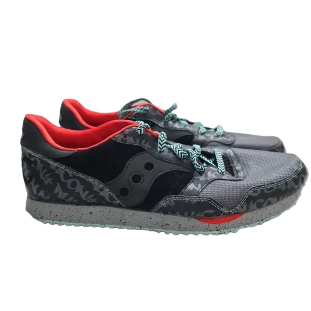 Saucony DXN NYC Trainer Rare Mens 13 Grafitti Print